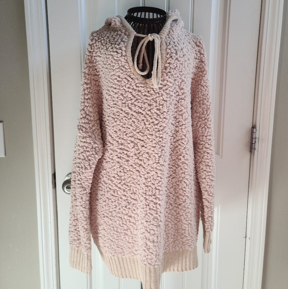 Hooded Pink Sweater
